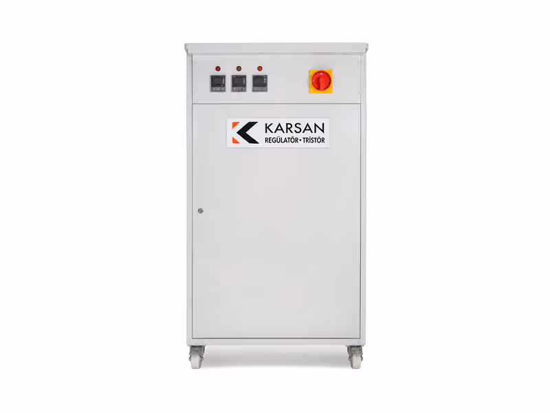 Karsan trifaze servo regülatör yüksek güç modeli (endüstriyel kabin)